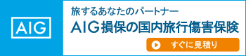 AIGの国内旅行傷害保険